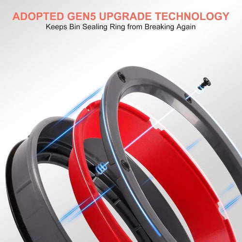 Dust Bin Top Fixed Sealing Ring for Dyson V11 V15 SV14 SV15 SV22 Vacuum Cleaner Dust Bucket/Dirt Cup Replacement Parts Vacuum Cleaner Repair Accessories