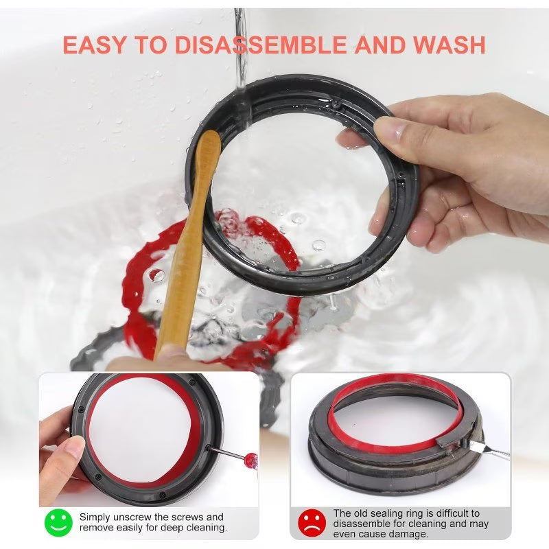 Dust Bin Top Fixed Sealing Ring for Dyson V11 V15 SV14 SV15 SV22 Vacuum Cleaner Dust Bucket/Dirt Cup Replacement Parts Vacuum Cleaner Repair Accessories