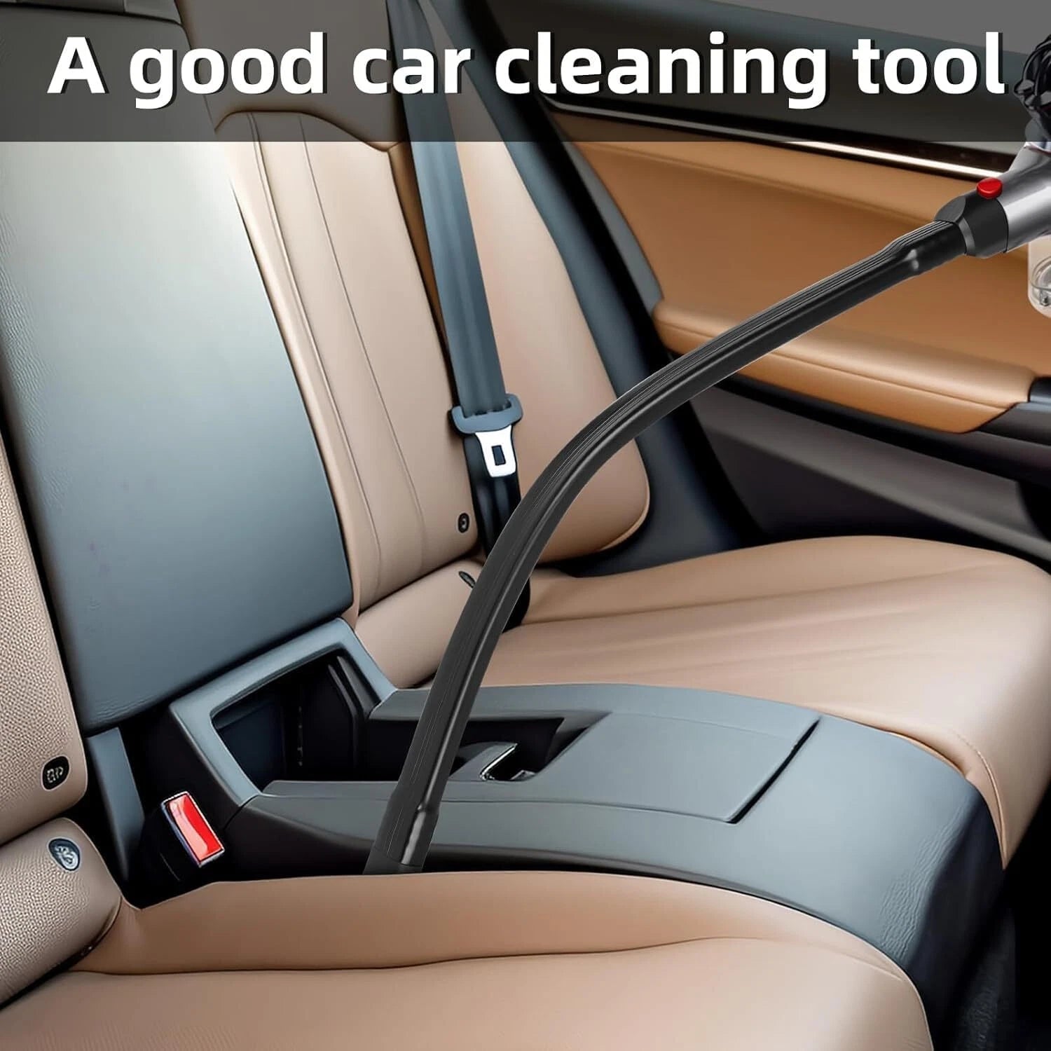 Dyson Flexible Crevice Tool – 22.6" Extended Bendable Attachment for Dryer Vent, Car Detailing & Tight Corners V7 V8 V10 V11 V12 V15 Gen5